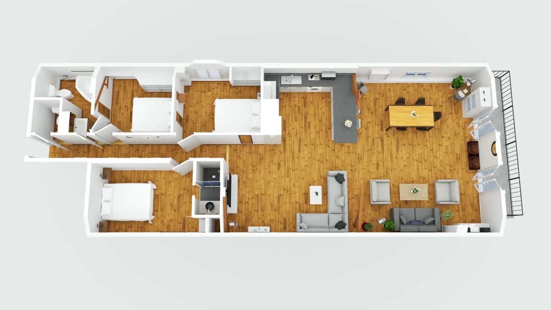 Lb Vacation Rentals I Big Loft 107M2, 10Min Walk To Palais Des Festivals Cannes Apartment